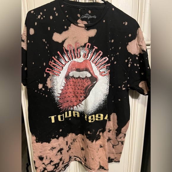 Rolling Stones 1994 Tour Short Sleeve Tee  L - Picture 1 of 9